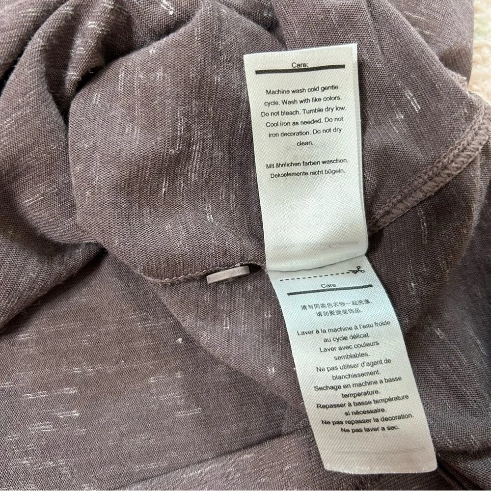 Smartwool Dusty Purple Short Sleeve Tee Wool Hemp Size Large Outdoors Camping - Picture 5 of 14